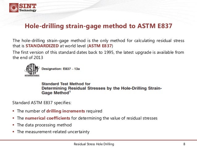 astm e837